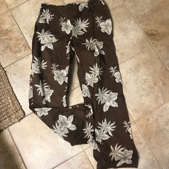 🌴VINTAGE OLD NAVY PJ Pants/Swim Coverup - Picture 1 of 4